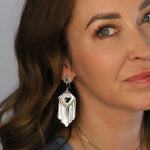 Wear Your Heart White Buffalo Natalie Earrings #2