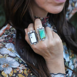 White Buffalo Bronwyn Ring