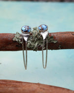 Golden Hills Shark Chain Earrings