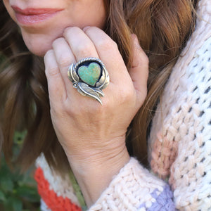 Wear Your Heart  Stone Mountain Flora Ring