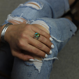 Kingman Disco Daisy Ring