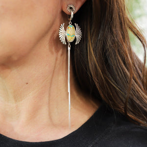 Royston Ribbon Phoenix Earrings