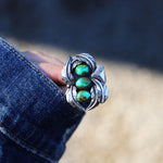 Sonoran Gold Flora Shark Ring