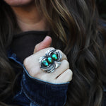 Sonoran Gold Flora Shark Ring