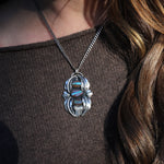 Opal Shark Tooth Flora Necklace