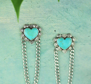 Kingman Unchained Hearts Earrings No.1