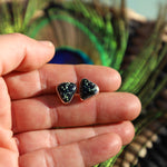 Poseidon Variscite Studs No. 1