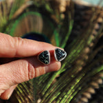 Poseidon Variscite Studs No. 1