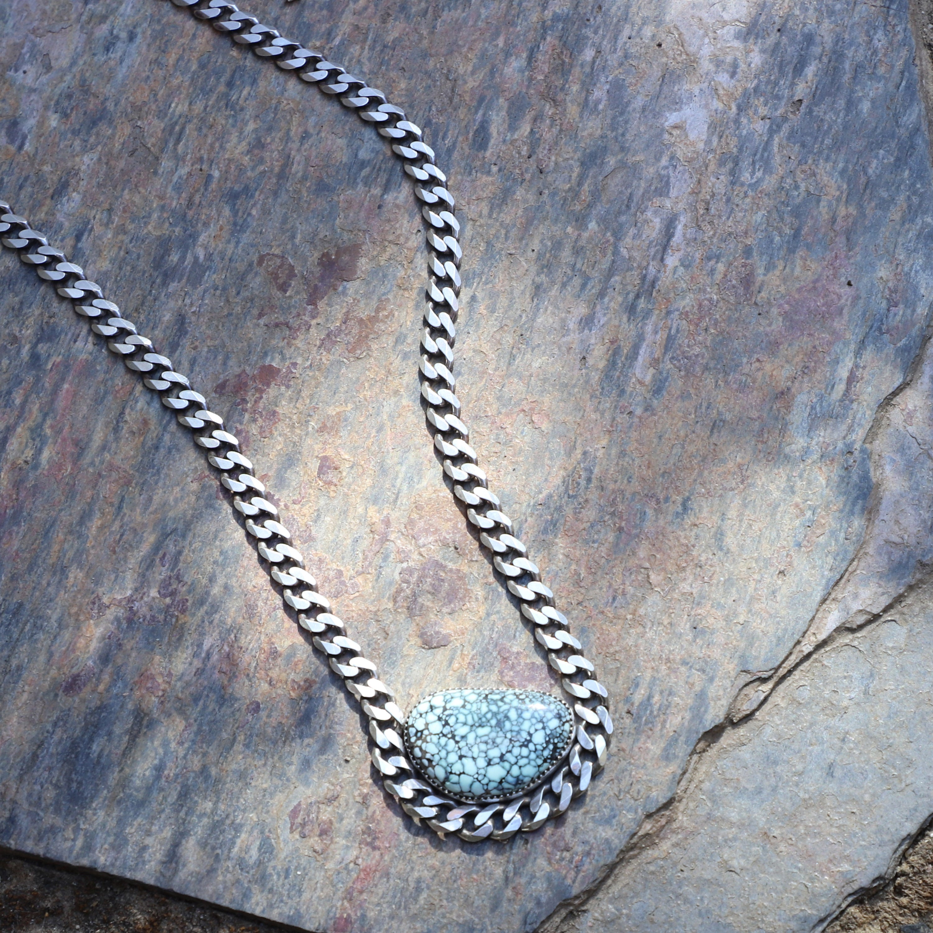 Poseidon Variscite Undercurrent Necklace