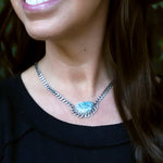 Poseidon Variscite Undercurrent Necklace