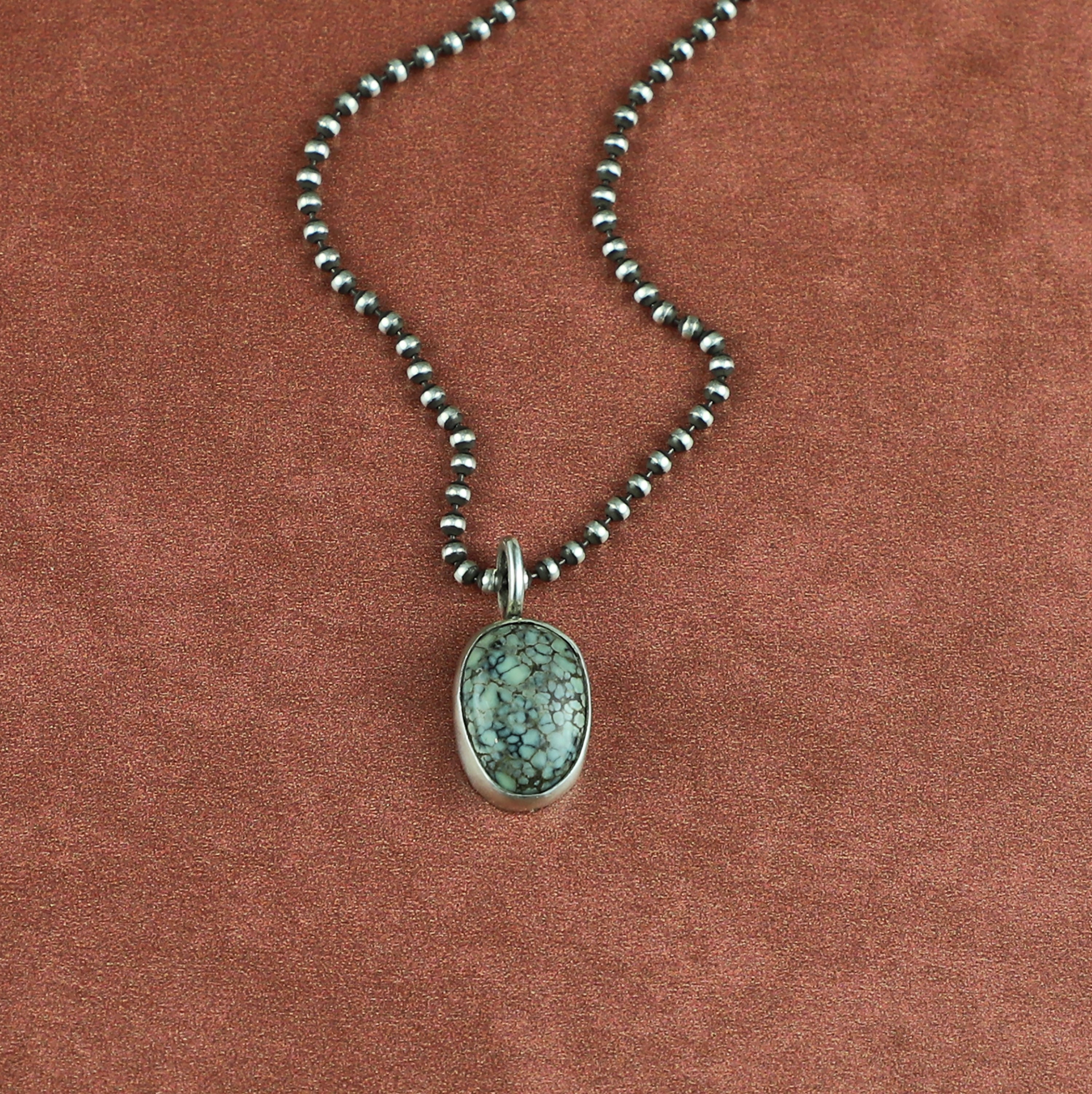 Poseidon Variscite Layering Necklace No.3