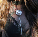 White Buffalo Flower  Bolo