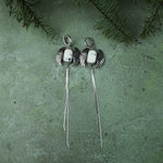 White Buffalo Phoenix Earrings