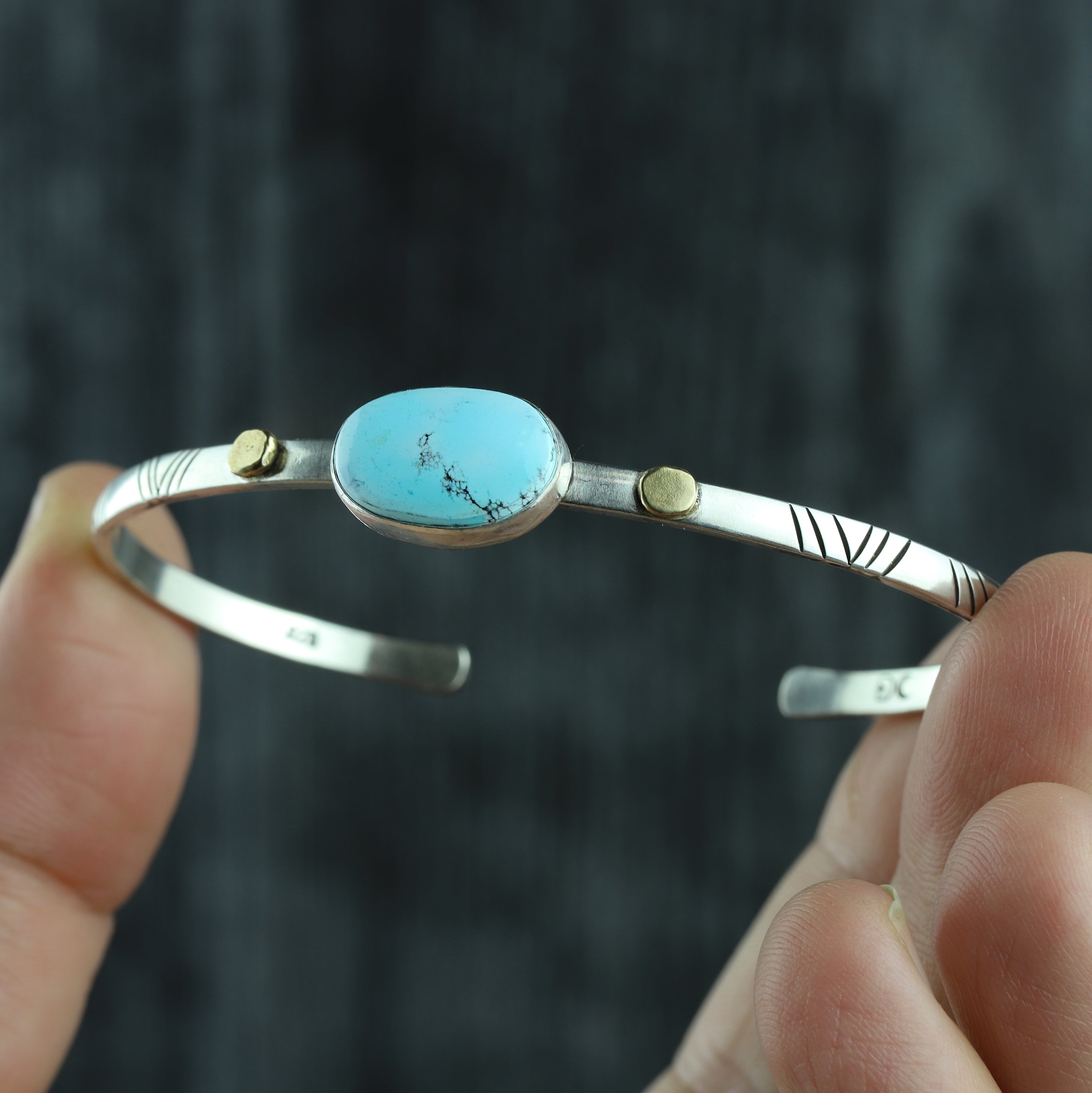 Dry Creek Turquoise Stacking Cuff No.41