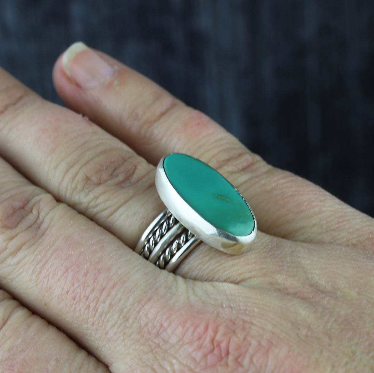 Kingman 5-Stack Ring size US 7 1/2 – Drugstore Cowgirl