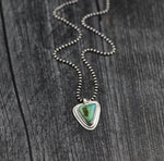 Turquoise Layered Sterling Necklace #7