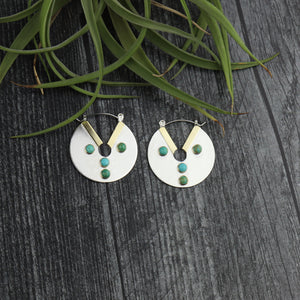 SM WildHeart Earrings with Turquoise