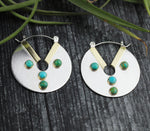 SM WildHeart Earrings with Turquoise