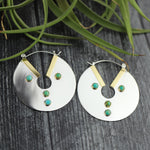 MED WildHeart Earrings with Turquoise