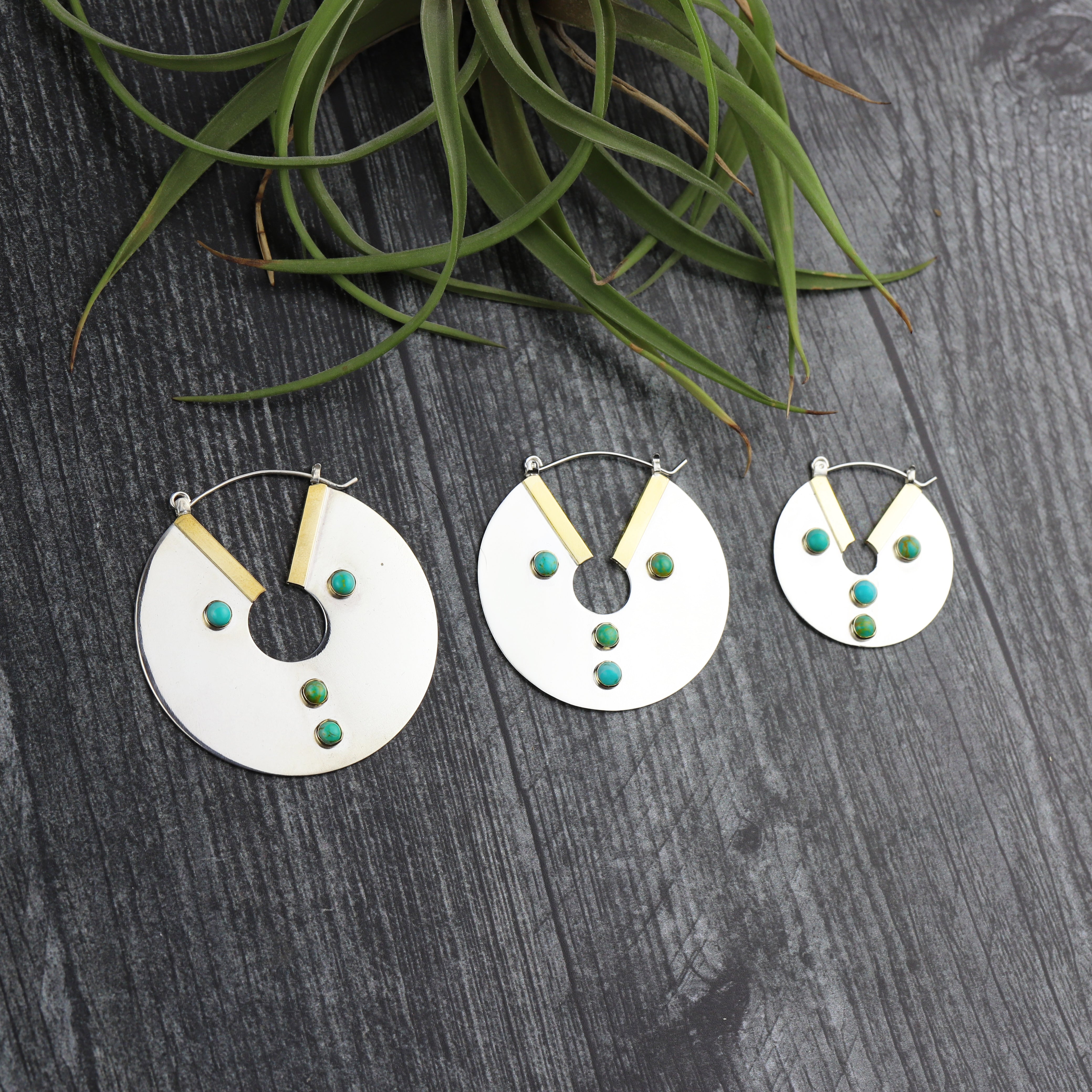 LG WildHeart Earrings with Turquoise
